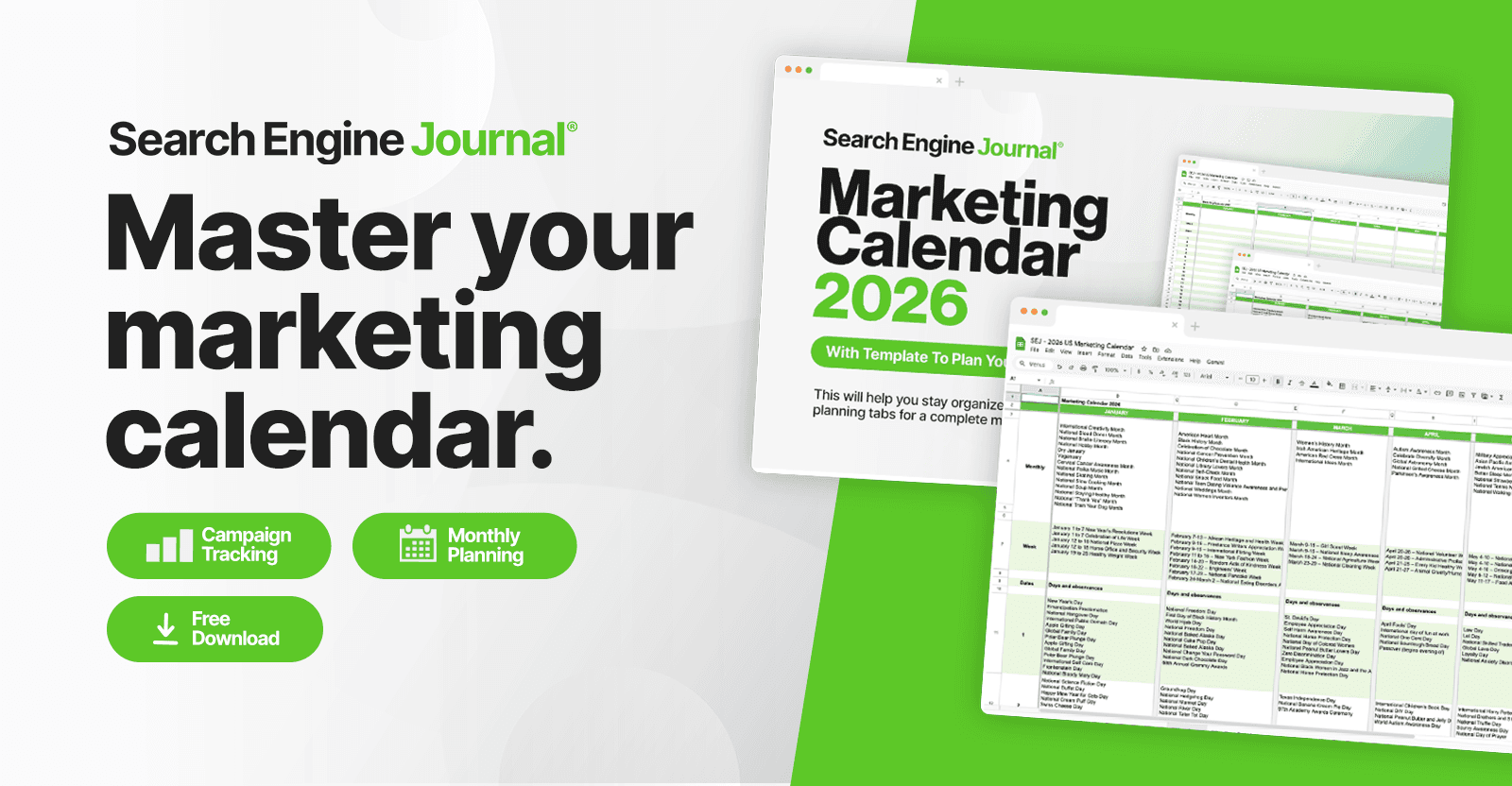 მარკეტინგული კალენდარი 2026: კონტენტის დაგეგმვის სრული გზამკვლევი და შაბლონი