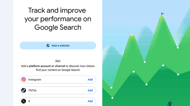 Google Search Console-ში სოციალური და ვიდეო პლატფორმების მხარდაჭერა ემატება