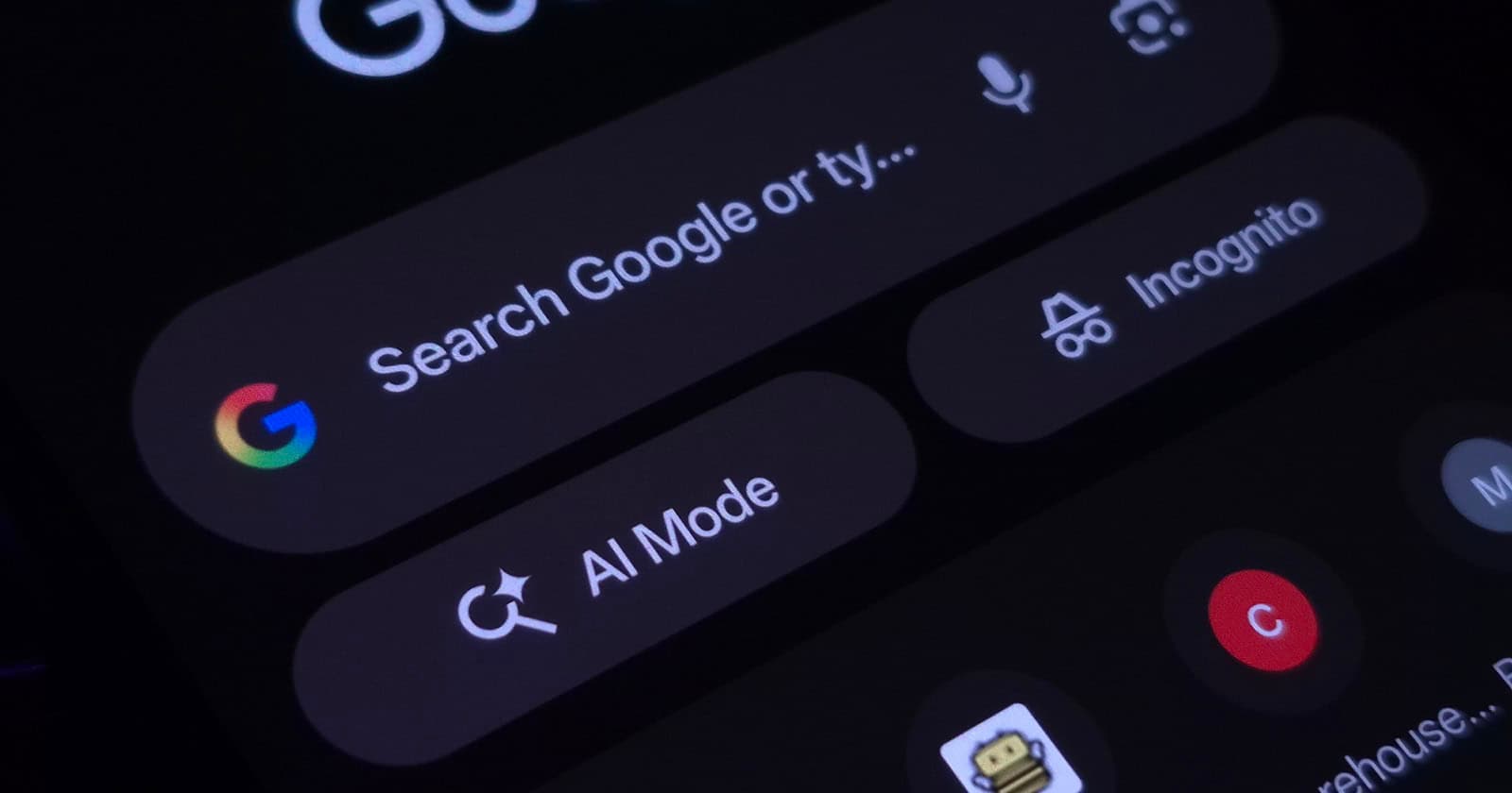 Google-ის AI რეჟიმში აქტუალური თემების ბმულების კარუსელი გამოჩნდა